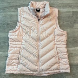 Pink North Face Vest